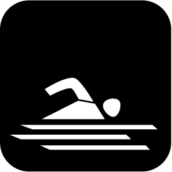 Icon Schwimmen