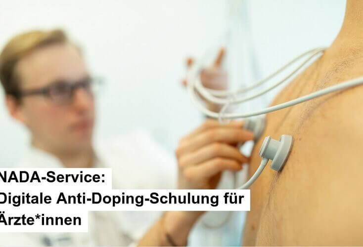 Bild zur News NADA-Service: Digitale Anti-Doping-Schulung für Ärzte*innen und Physiotherapeut*innen