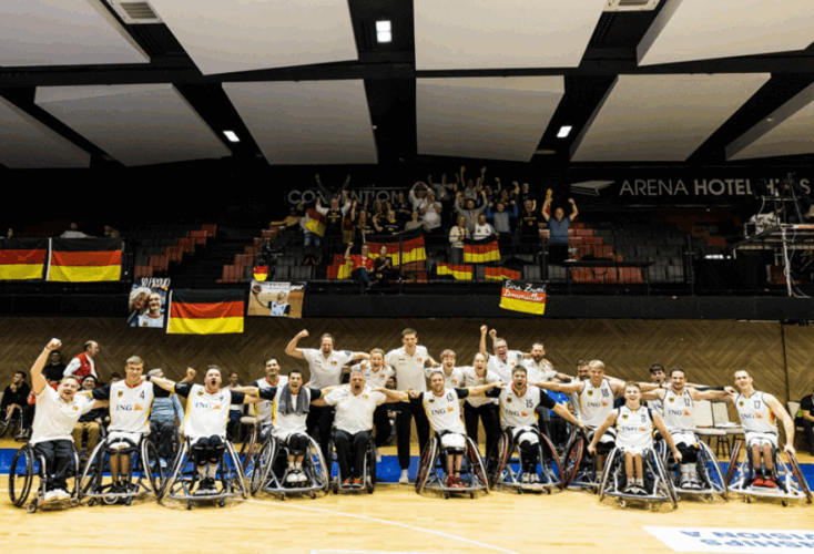 Bild zur News Rollstuhlbasketball-EM: Deutsche Herren gewinnen Bronze