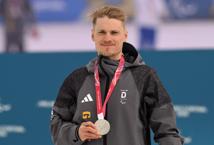 Bild zur News Paralympics: Silbermedaille für Sebastian Marburger im Para Skilanglauf